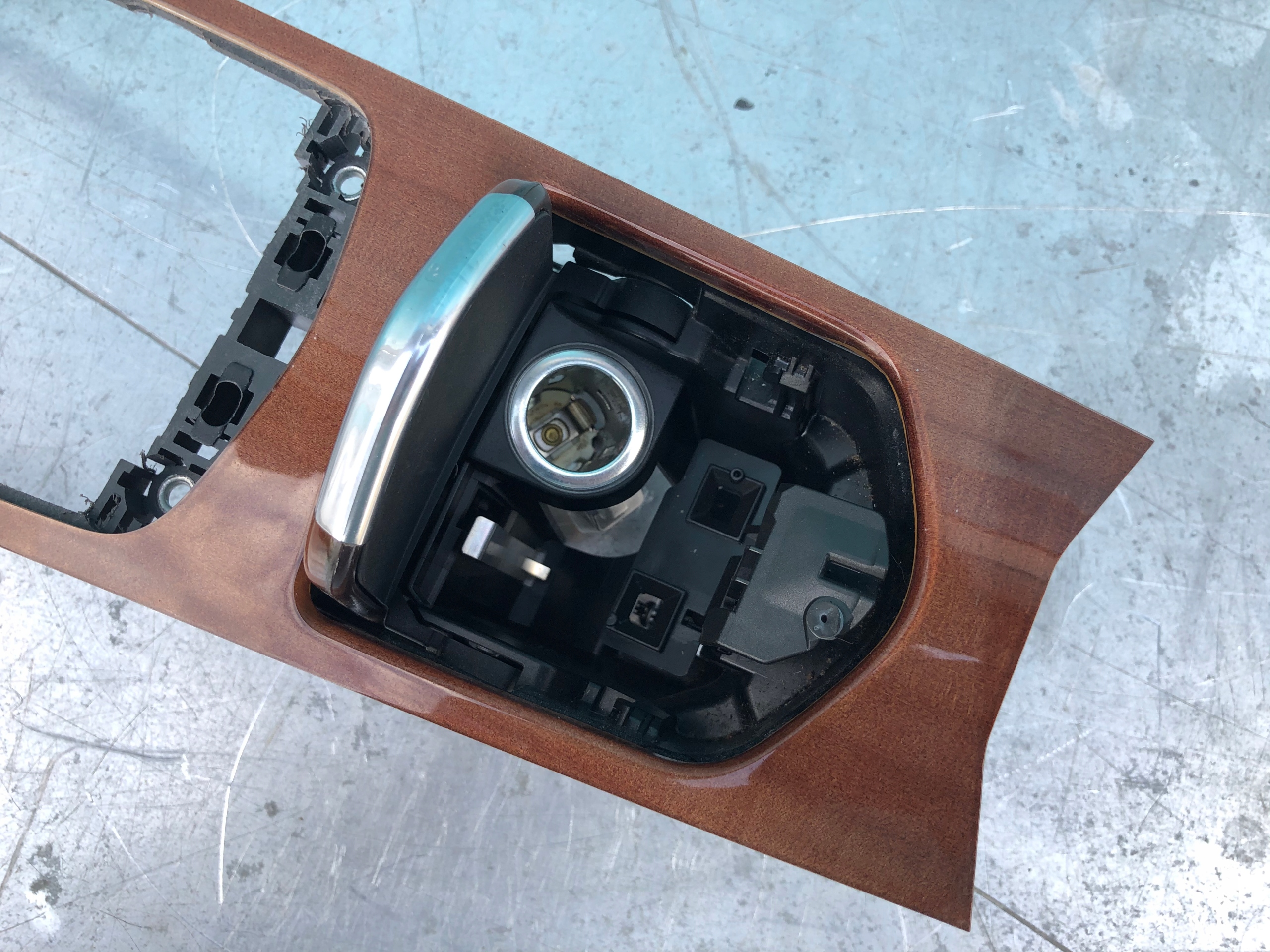 PORSCHE PANAMERA 970 рамка декор древесина консоль