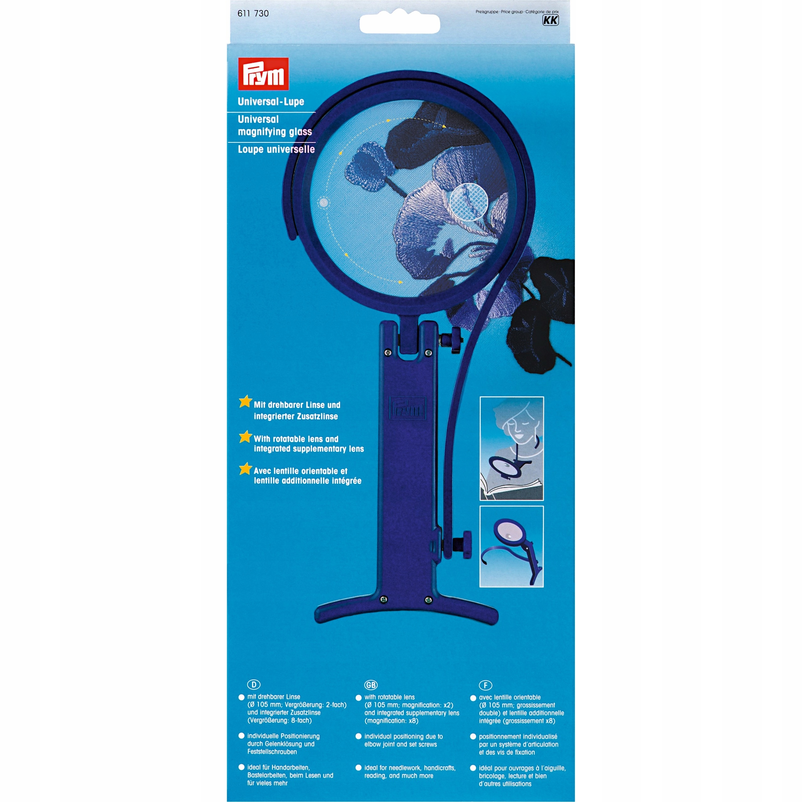 Lupa Prym 611 730 do haftu