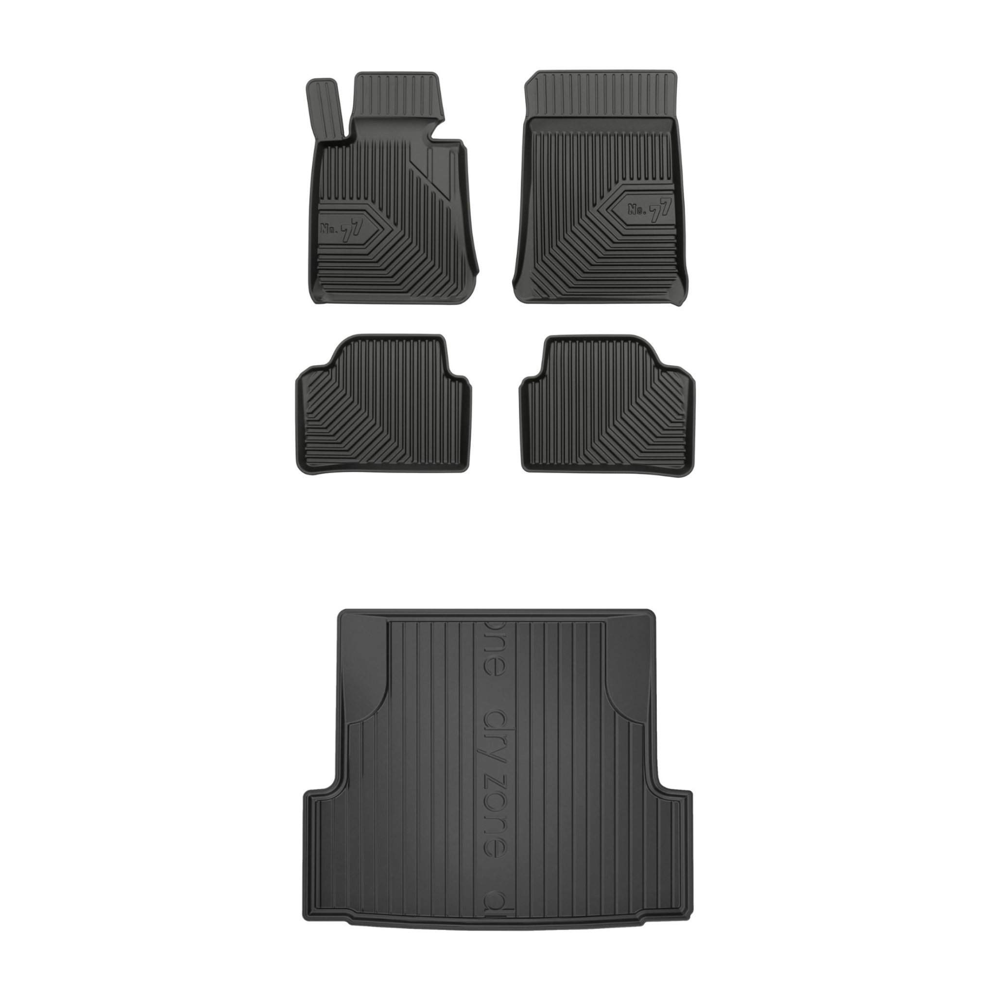 Sada gumových kobercov a rohoží pre Bmw 3 E91 2004-12