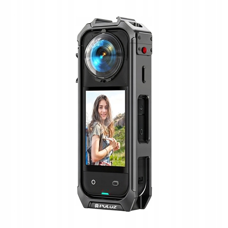 Kovové ochranné pouzdro s krytem objektivu Puluz pro Insta360 X5
