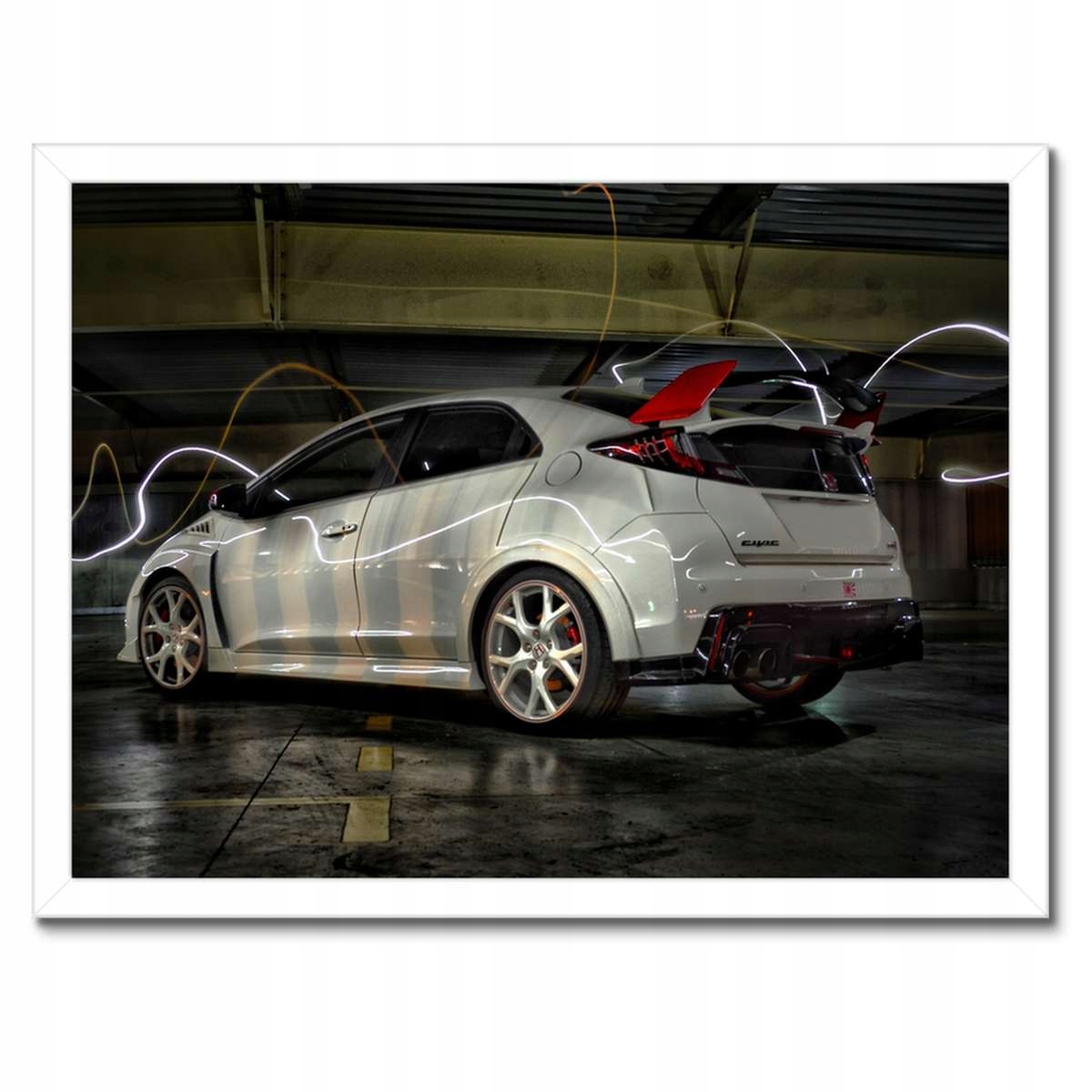 Plakáty v rámu 40x30 Honda Civic Sportovní auto