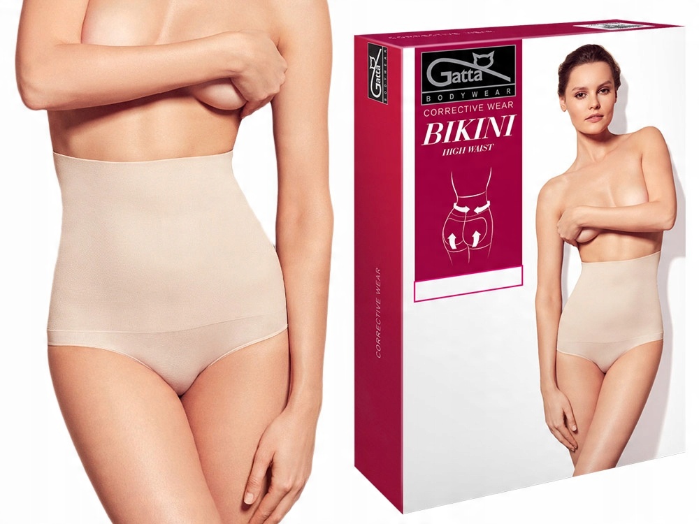 

Figi Gatta Corrective Bikini High Waist, light XXL
