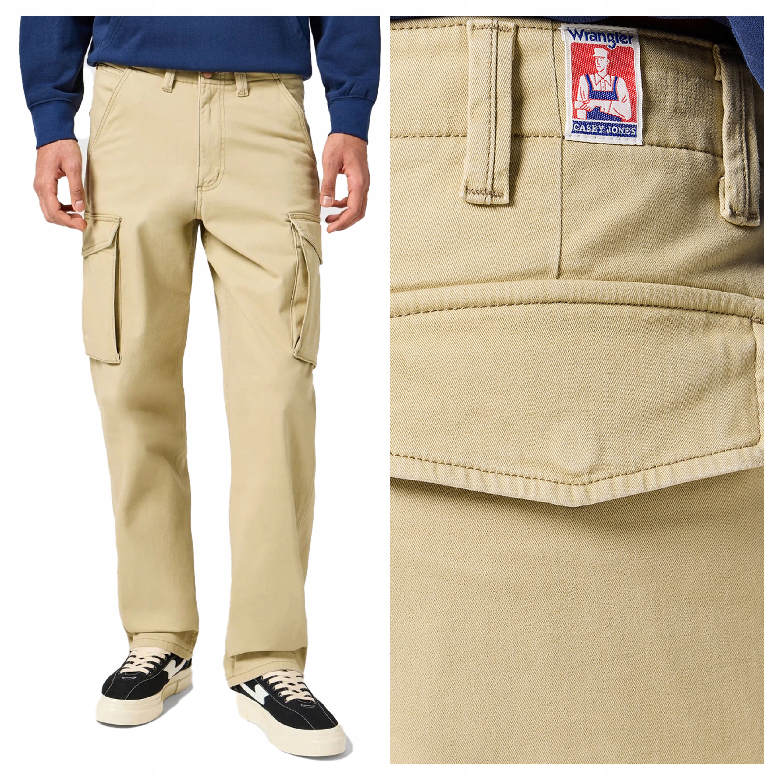 Wrangler Casey Jones Cargo W30 L32 Pánské kapsáče