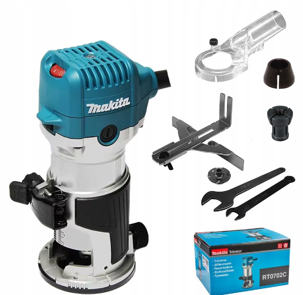 Frezarka górnowrzecionowa Makita RT0702C 710W 6mm 8mm