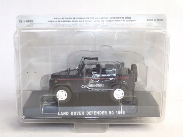 Land Rover Defender 90 98 Carabinieri DeA 1:43