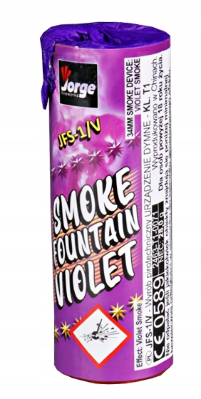 

Fioletowa Świeca Dymna Do Zdjęć JFS-1/V