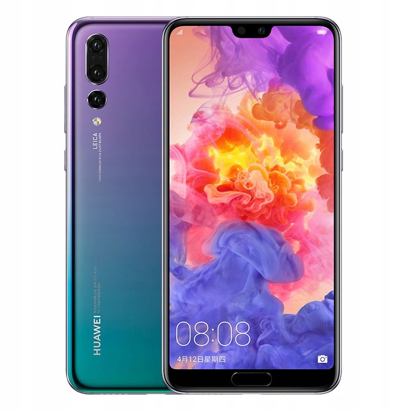 Huawei P20 Pro 6 Gb 128 Gb 4G fialová Pouzdro Fólie Private Evropa