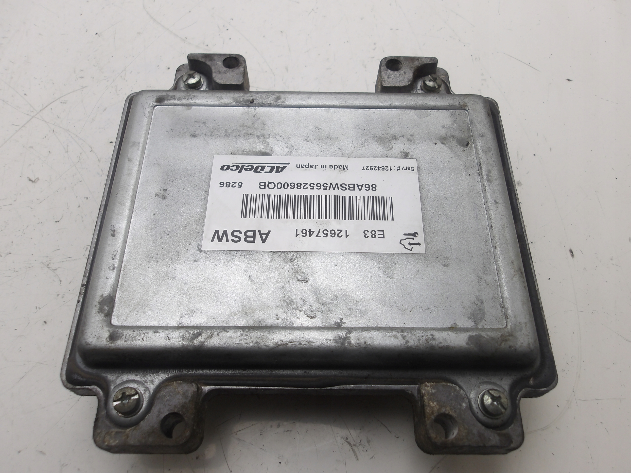 OPEL CORSA E 14-19 1.4 computer control unit of the engine 12657461 ABSW