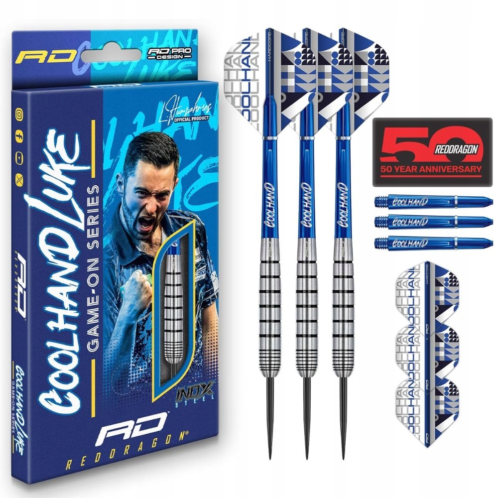 Rzutki Lotki Do Darta Luke Coolhand Humphroes 3 szt 20gr. Red Dragon Dart