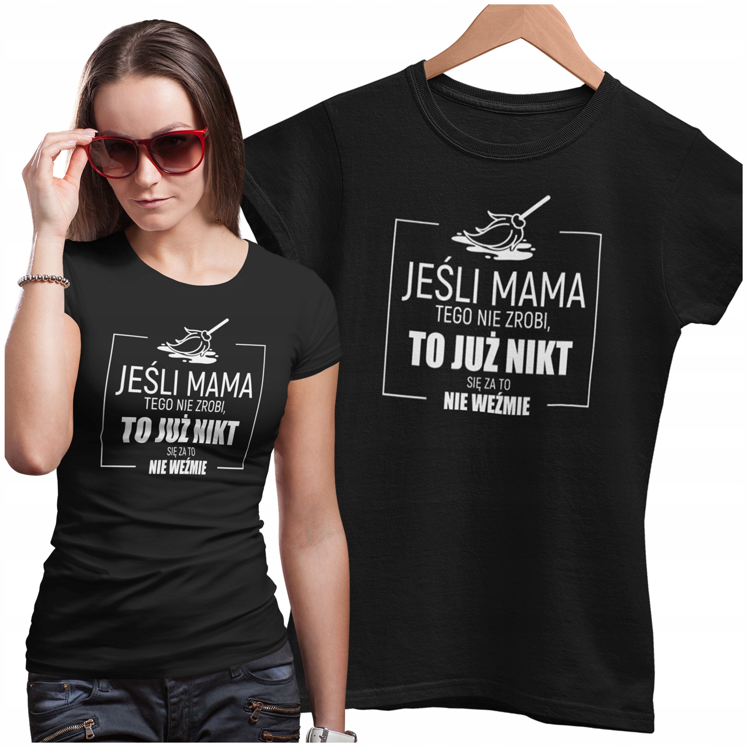 

Koszulka Dla Mamy Jeśli Mama Tego Nie Zrobi