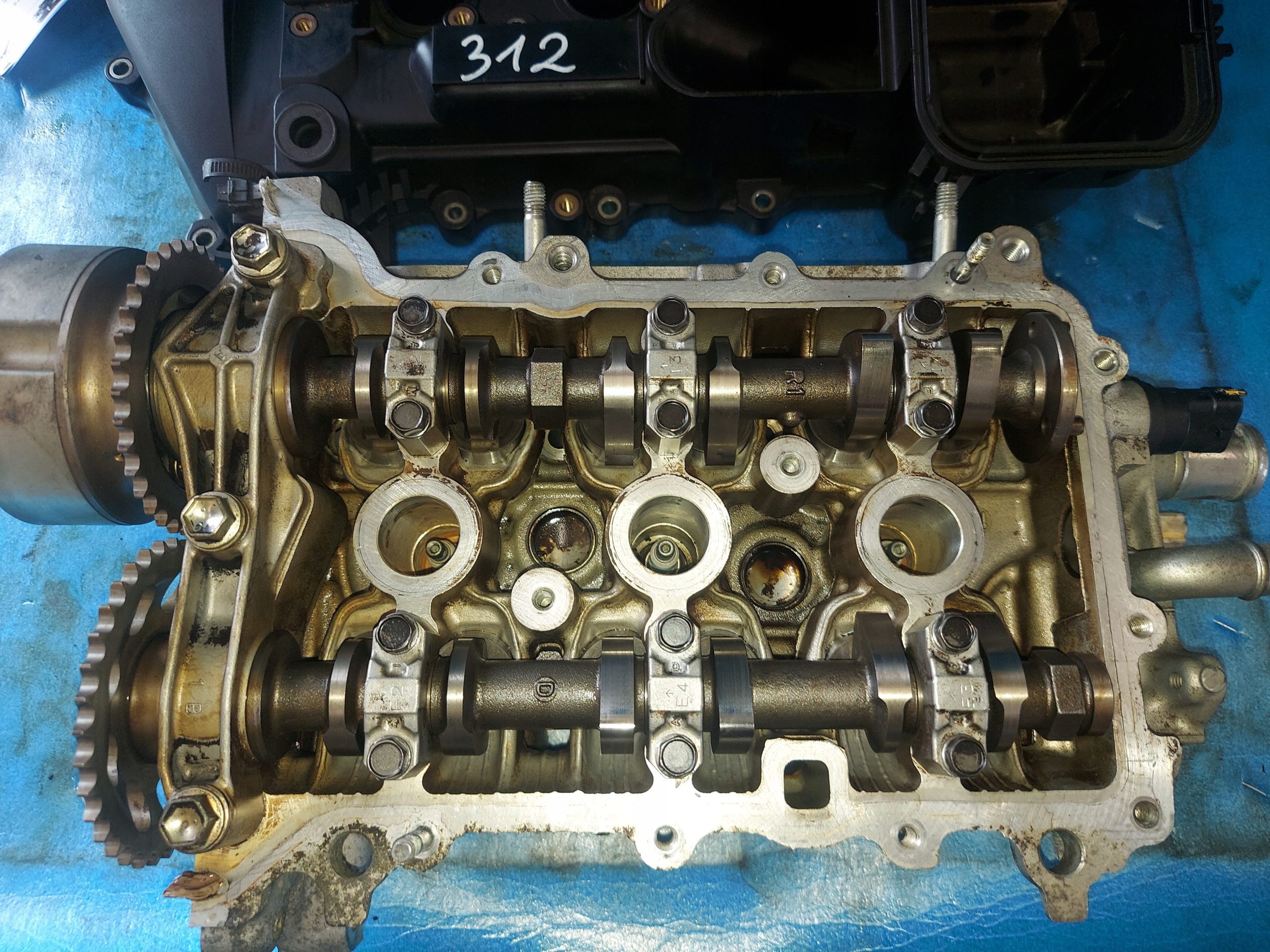 TESTATA CITROEN C1 1.0 B 1KRFE 11G13Y10521