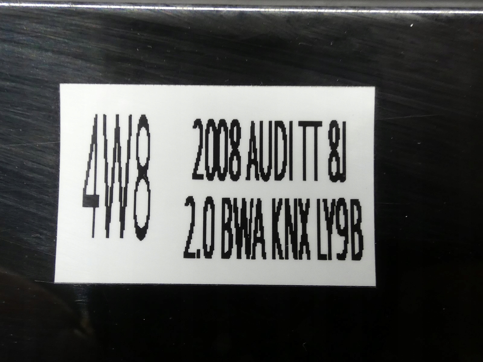dveře levé levý předek přední AUDI TT 8J KOD LY9B