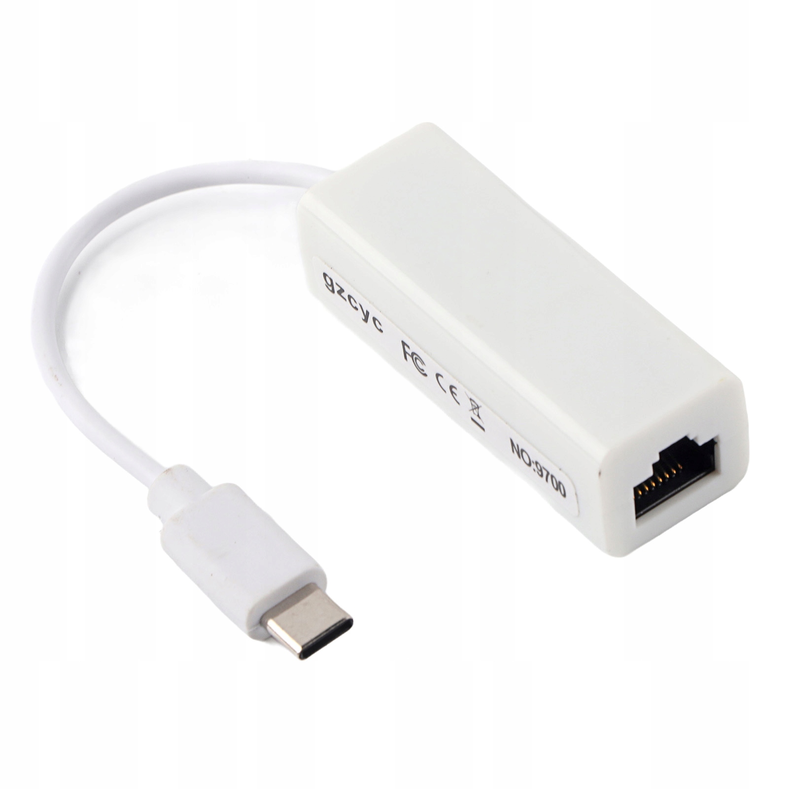 KARTA SIECIOWA HUB ADAPTER USB-C 3.1 FAST ETHERNET RJ45 PRZEJŚCIÓWKA LAN