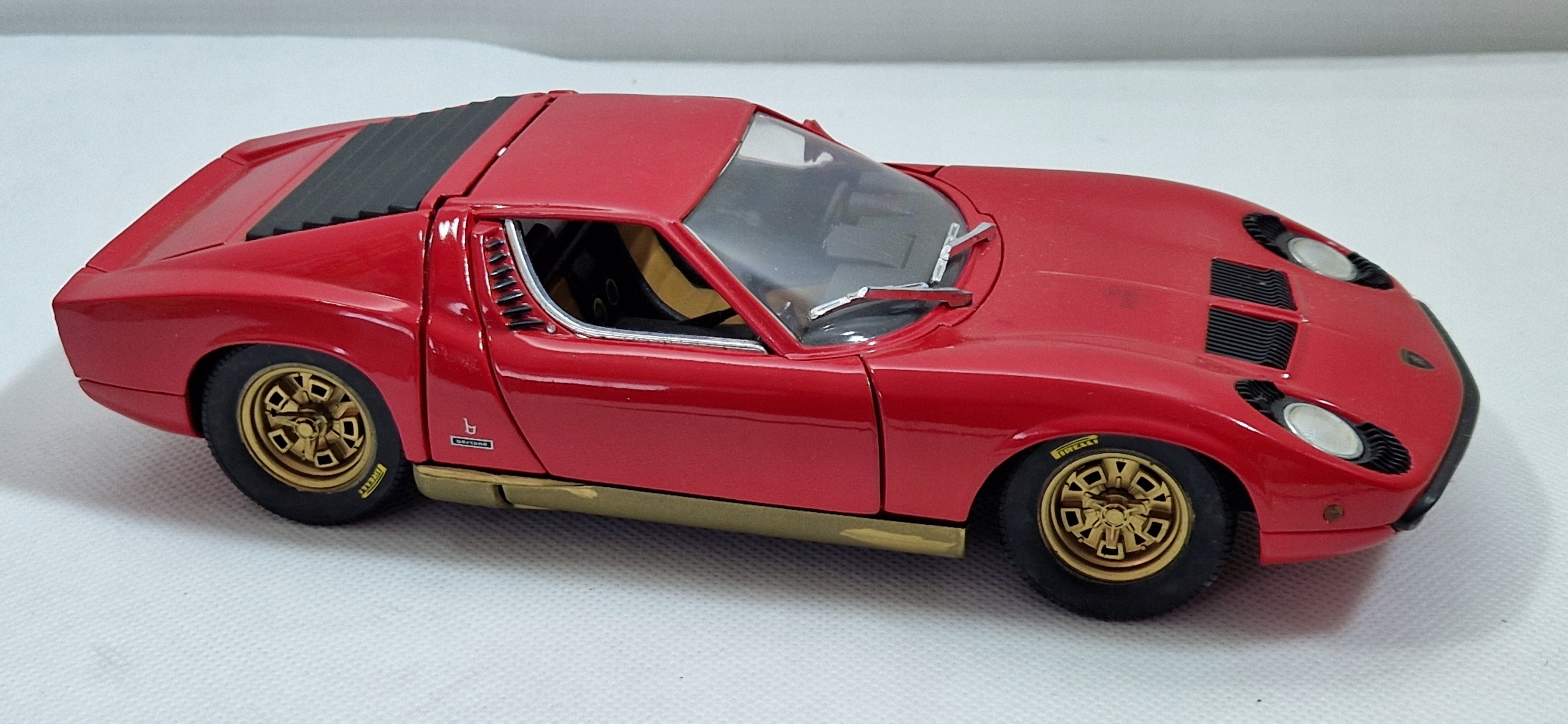 ANSON METAL SERIES LAMBORGHINI MIURA SCALA 1/18 STARY MODEL SAMOCHODU
