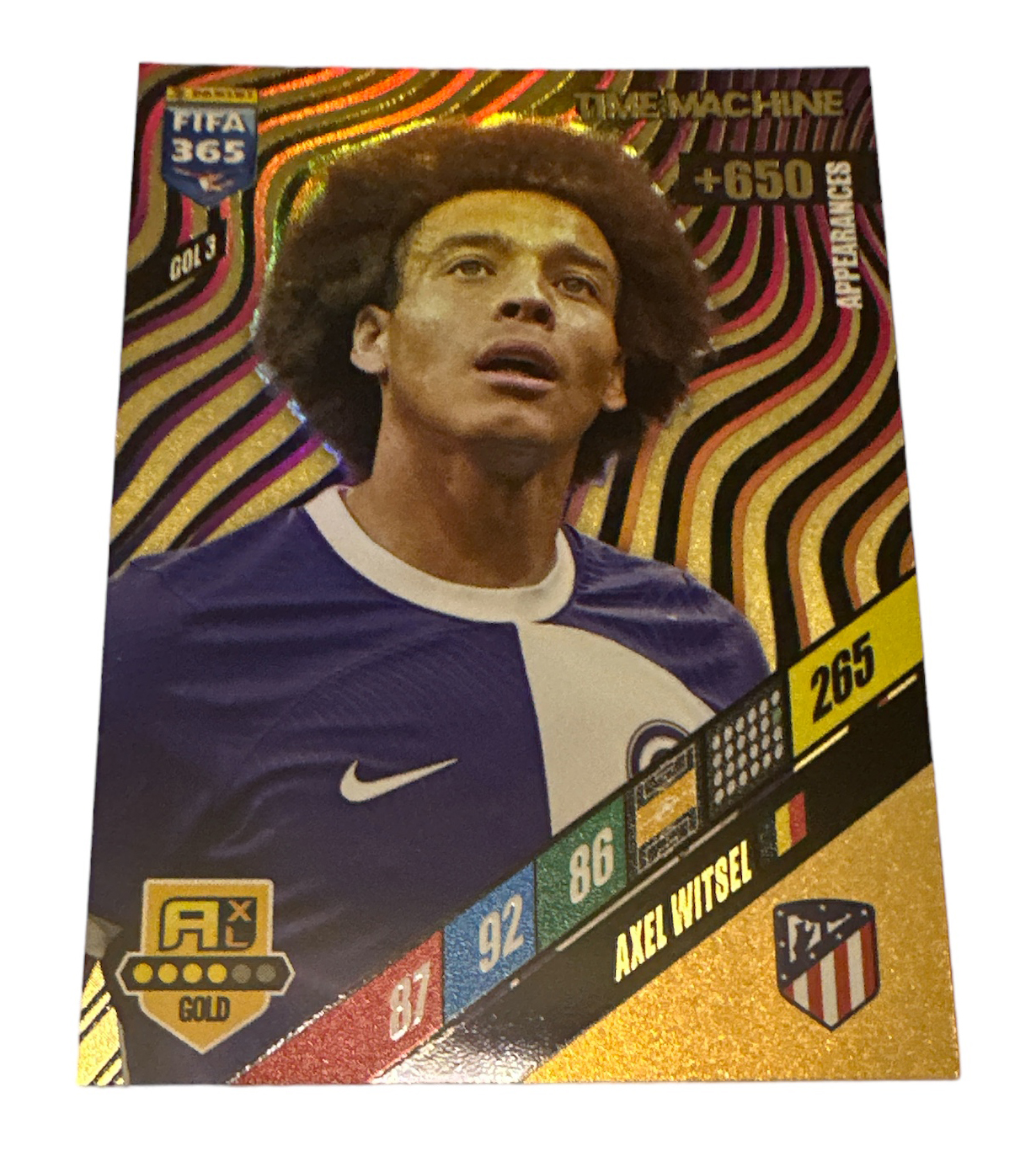Fifa 365 2024 Adrenalyn Gold Time Machine Gol 3 Witsel