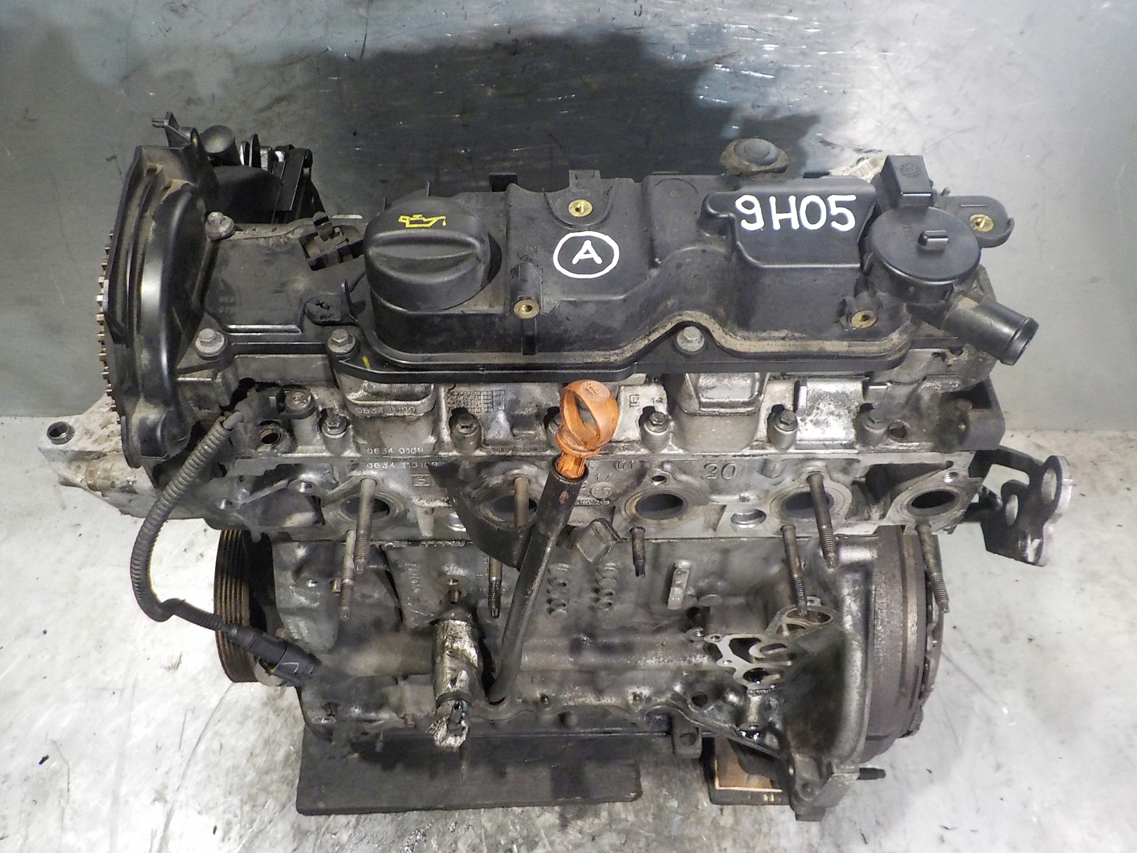PEUGEOT 308 II CITROEN engine 1.6 E-HDI 8V 9H05 PRZEBIEG 122 TYS