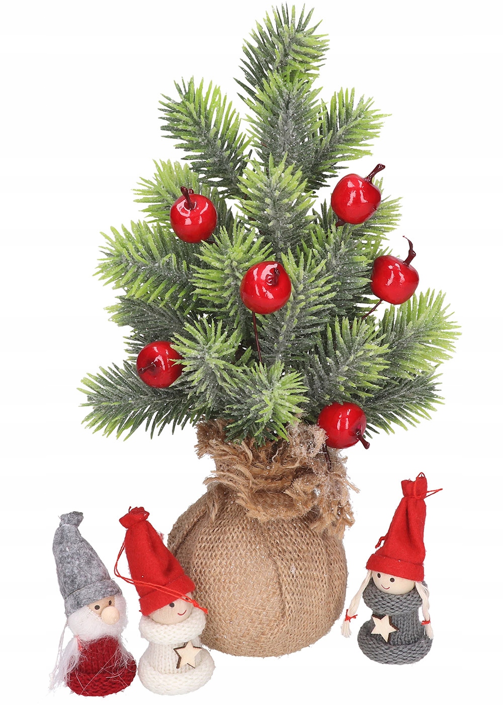 CHOINKA NA PNIU ŚWIĄTECZNA FIGURKA STROIK 28cm Typ inny