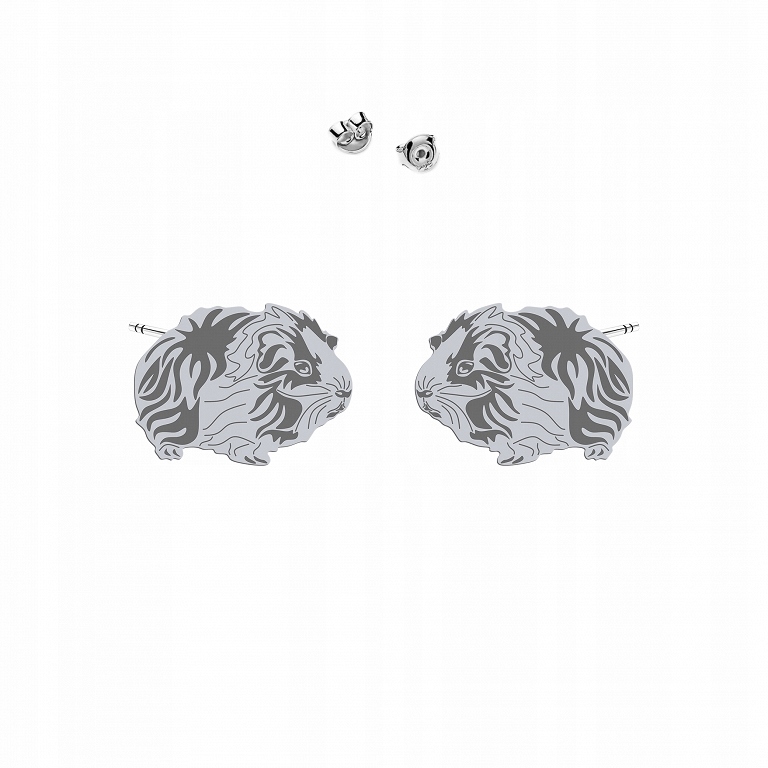 

Kolczyki z Świnką Morską srebro Mejk Jewellery