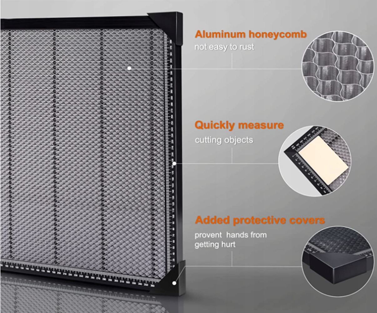 Laserowego płyta ochronna do SCULPFUN 440×440mm PL Producent Inna