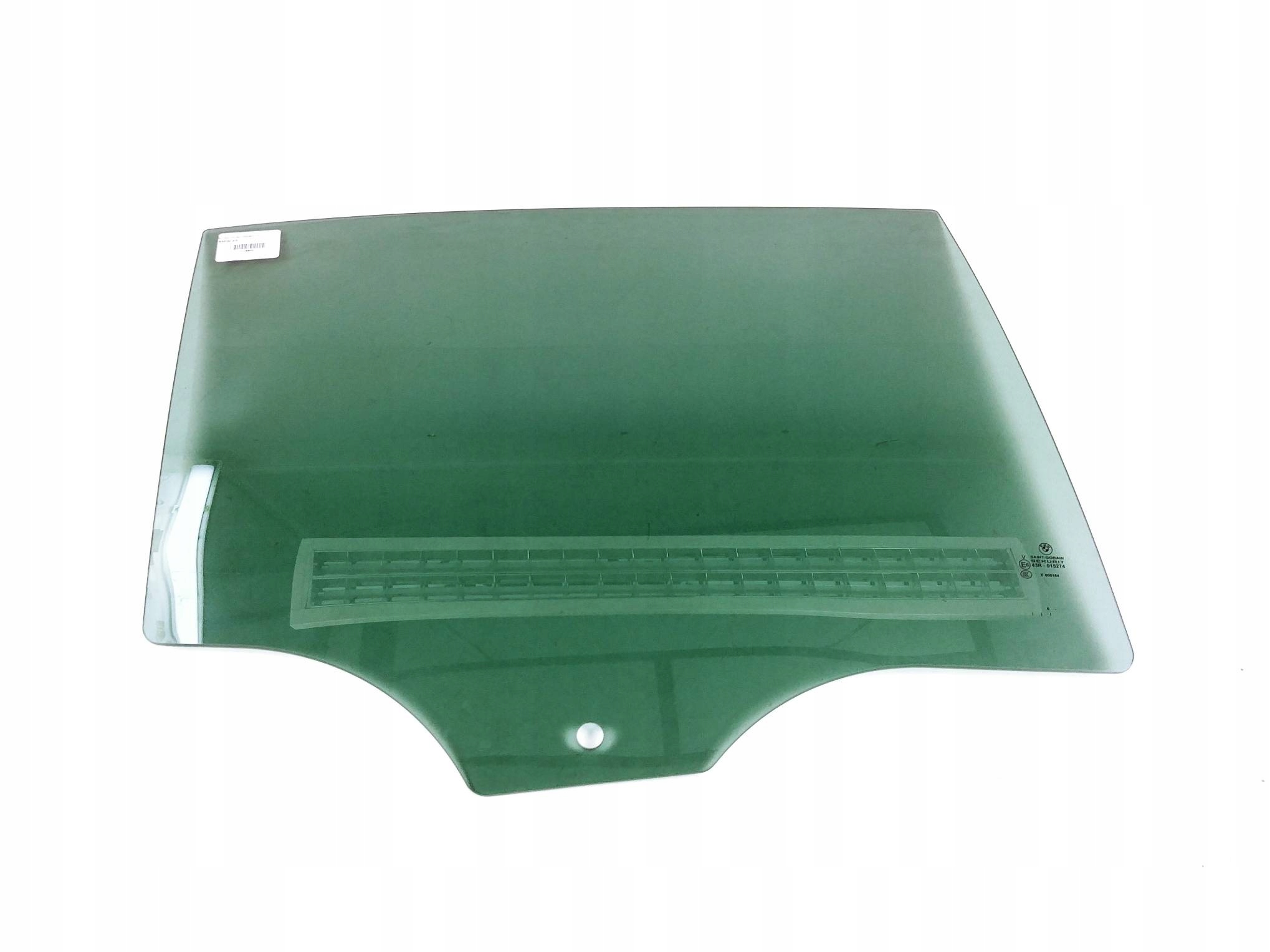 SZYBA DRZWI PRAWY TYL TYLNA BMW G11 CIEMNA 2016R Kolor czarny