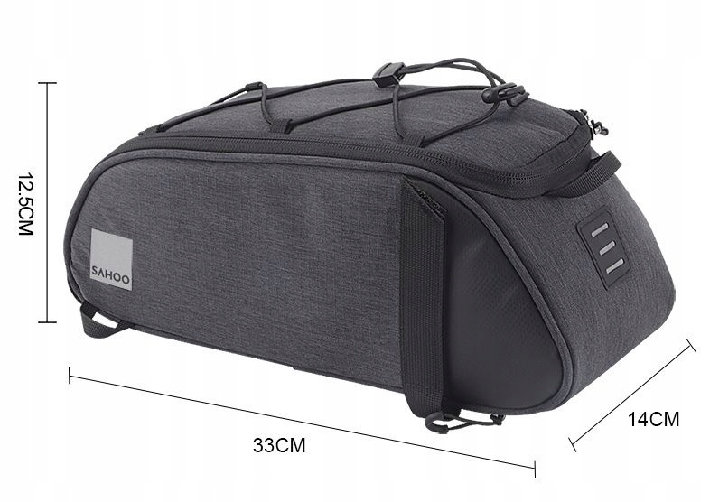 Torba rowerowa na bagażnik SAHOO 141465 Model ESSENTIALS 7L