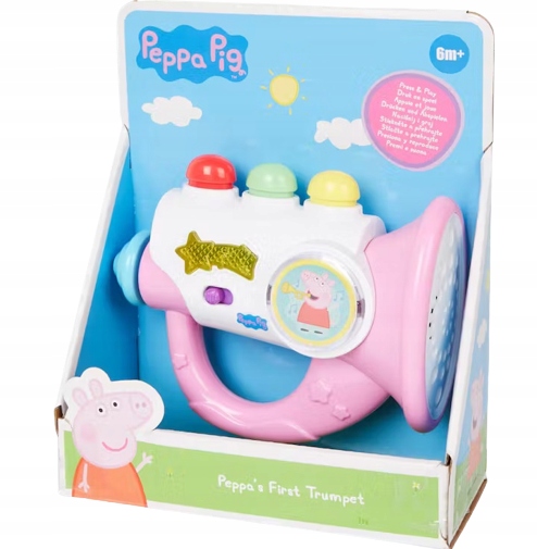 Zabawka świnka peppa trąbka grająca EAN (GTIN) 4897025227026
