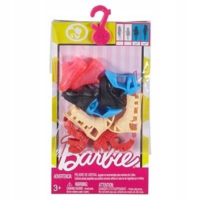 

Barbie Stylowe Modne Buty 5 par FCR93