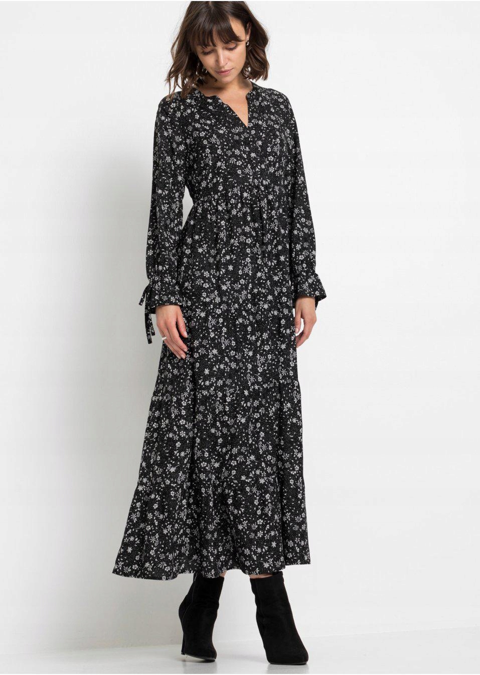 46 SUKIENKA MIDI Marka Bonprix