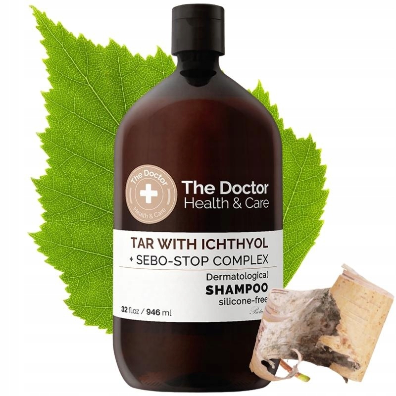 

Szampon Dermatologiczny Dziegciowy Ichtiol 946ml