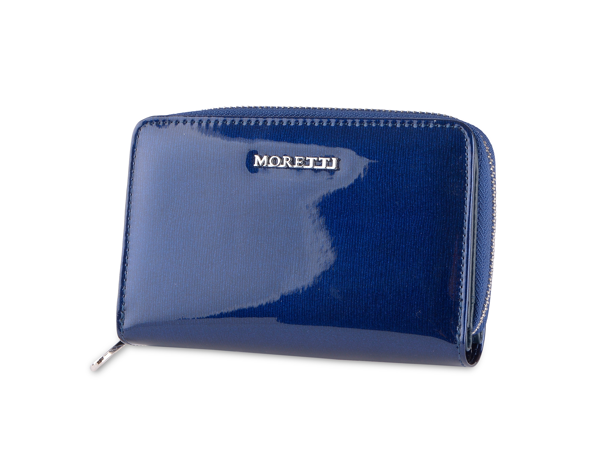 

Portfel skórzany damski lakierowany elegancki