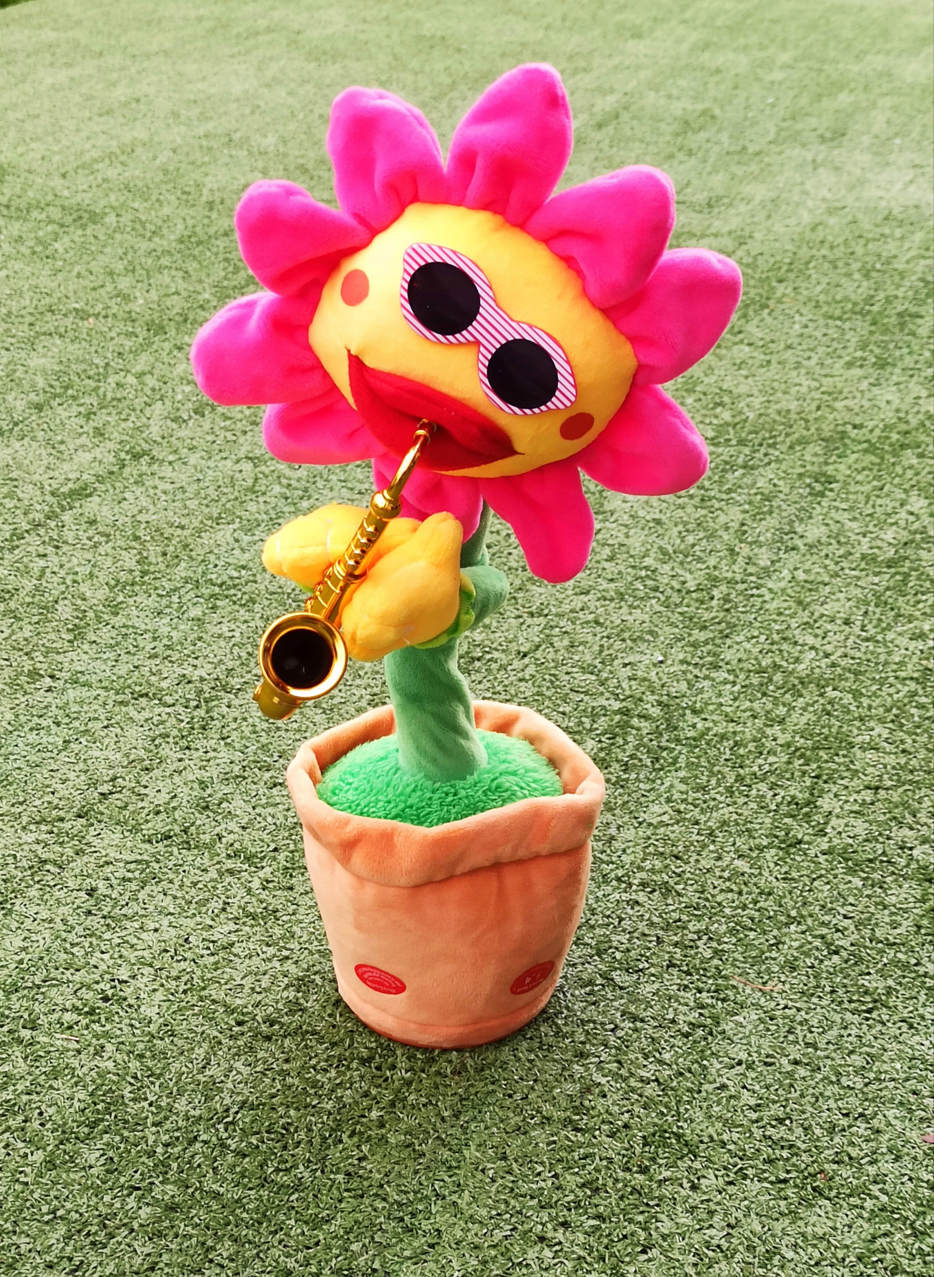 ŚPIEWAJĄCY TAŃCZĄCY KWIATEK SŁONECZNIK JAK KAKTUS Marka bez marki