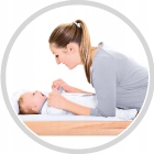 CANPOL JEDNORAZOWE PODKŁADY HIGIENICZNE Z PASKIEM SAMOPRZYLEPNYM 60X90CM Rodzaj w płatach