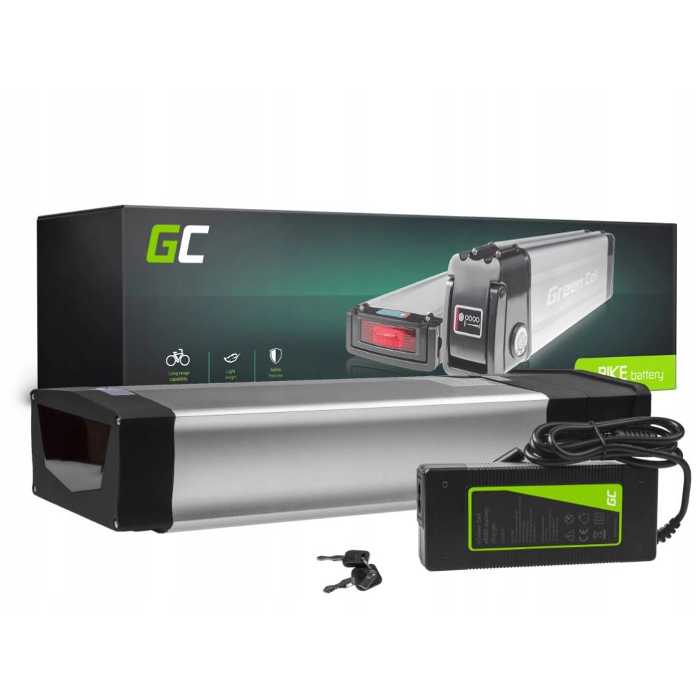 Bateria Do Roweru Elektrycznego 48V E-bike 20AH 960WH Na Bagażnik Ładowarka