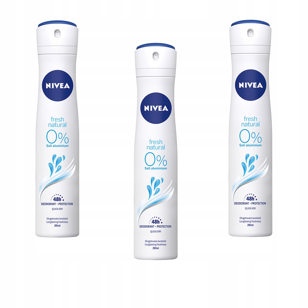 

Antyperspirant damski Nivea Fresh Natural 3x200ml