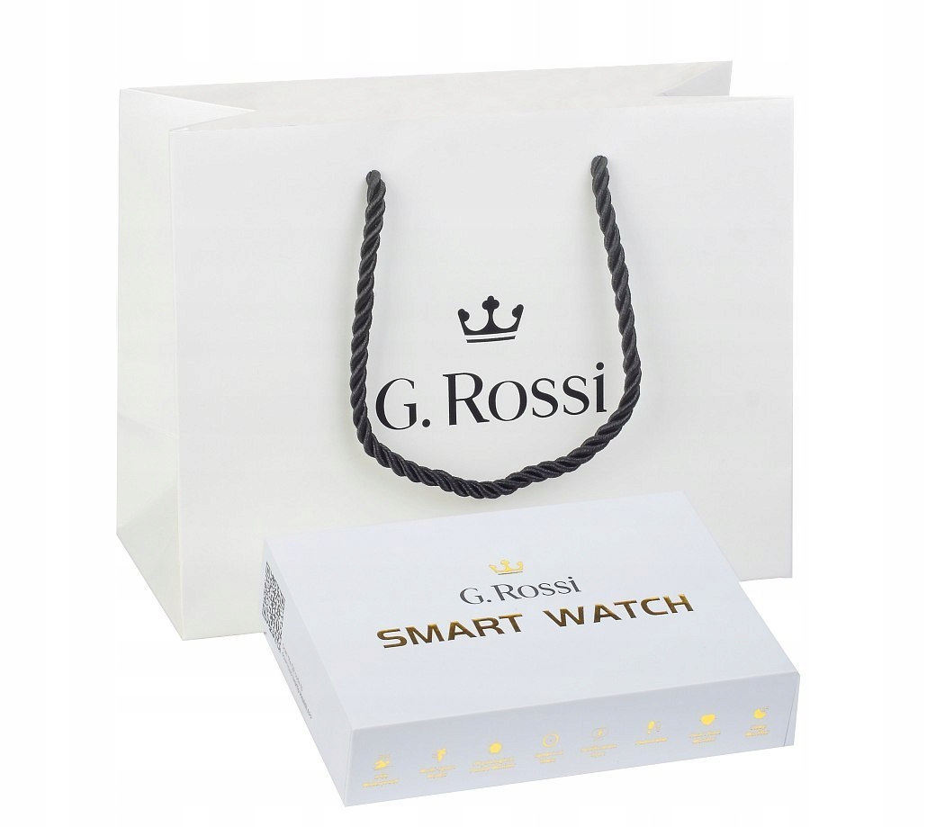 SMARTWATCH DAMSKI G. ROSSI CIŚNIENIE SMS + GRAWER Stan opakowania oryginalne