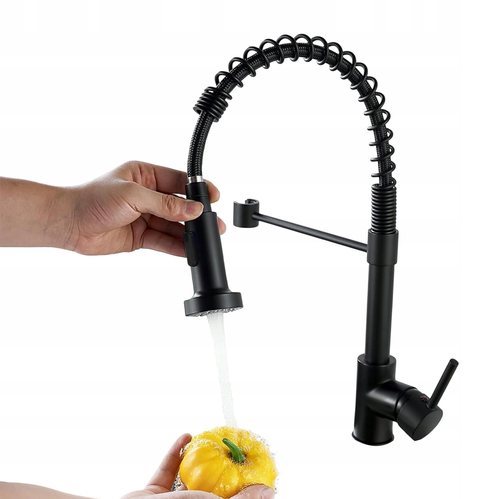 Kuchyňská Dřezová Baterie S Vytahovací Sprcha, Flexibilní Ocelová
