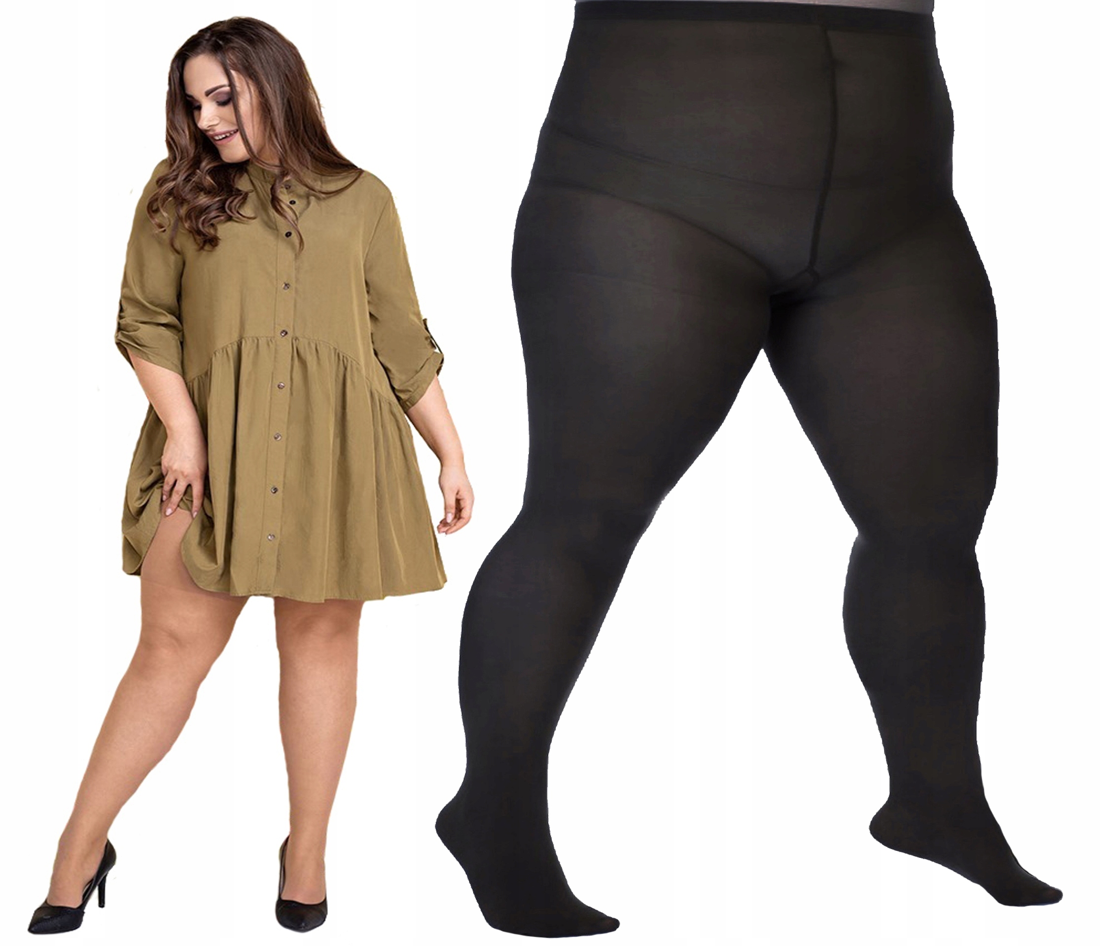 

Rajstopy Lida 40den, czarne, 3XL size++ biodra-160