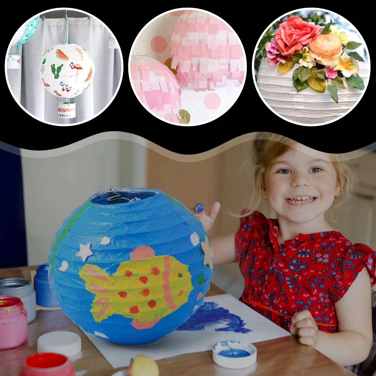 LAMPION OZDOBNY PAPIEROWY WISZĄCY 40CM DUŻY NA WESELE ŚLUB KOMUNIE OZDOBA Kod producenta LAMPION WISZAĆY PAPIEROWY OZDOBNY WESELE