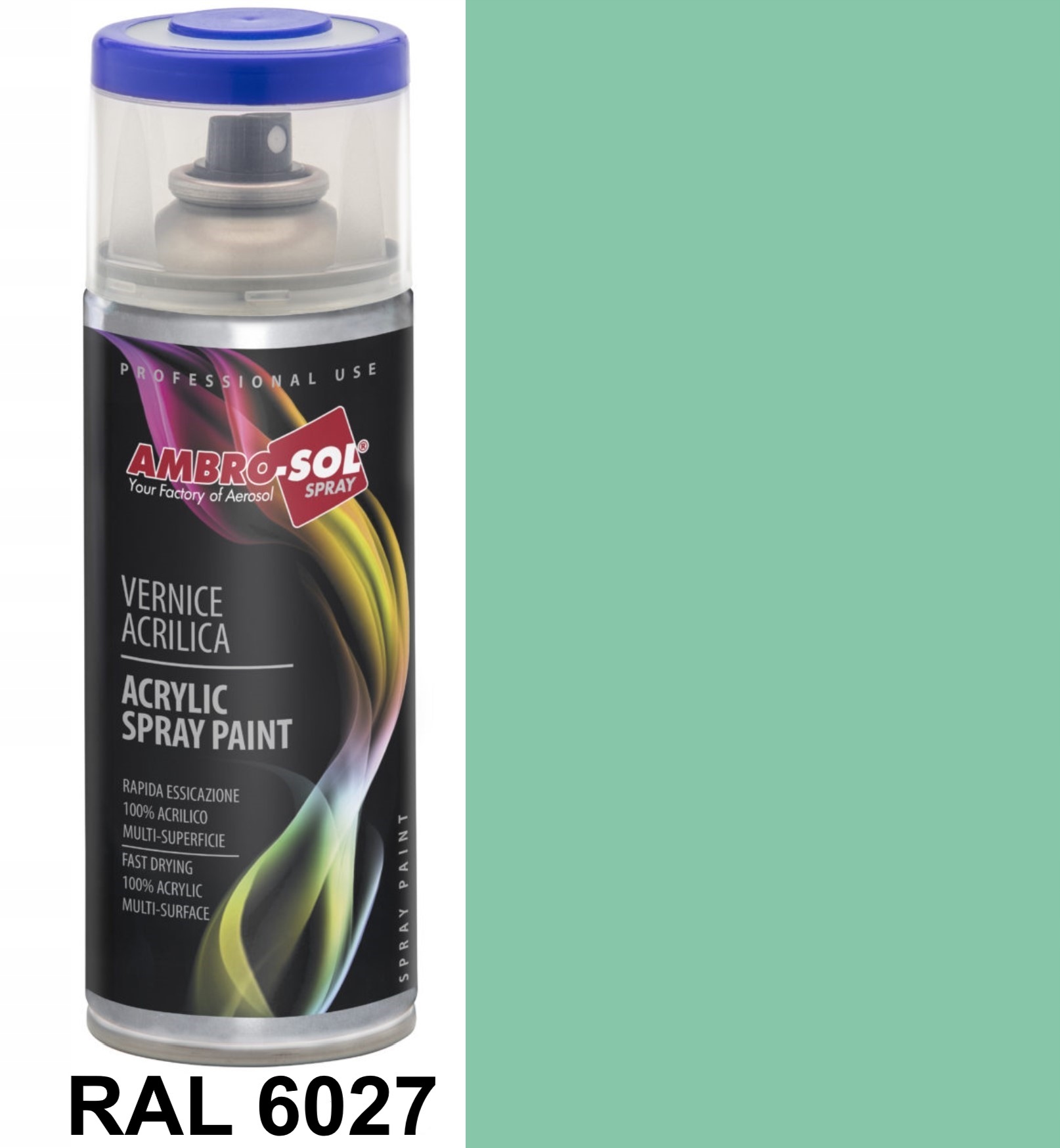 

6027 Ral Lakier Akrylowy Farba Spray Ambrosol