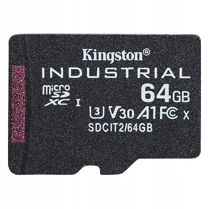 Kingston Industrial micro Sdhc 64GB Uhs-i U3 Klasa 10