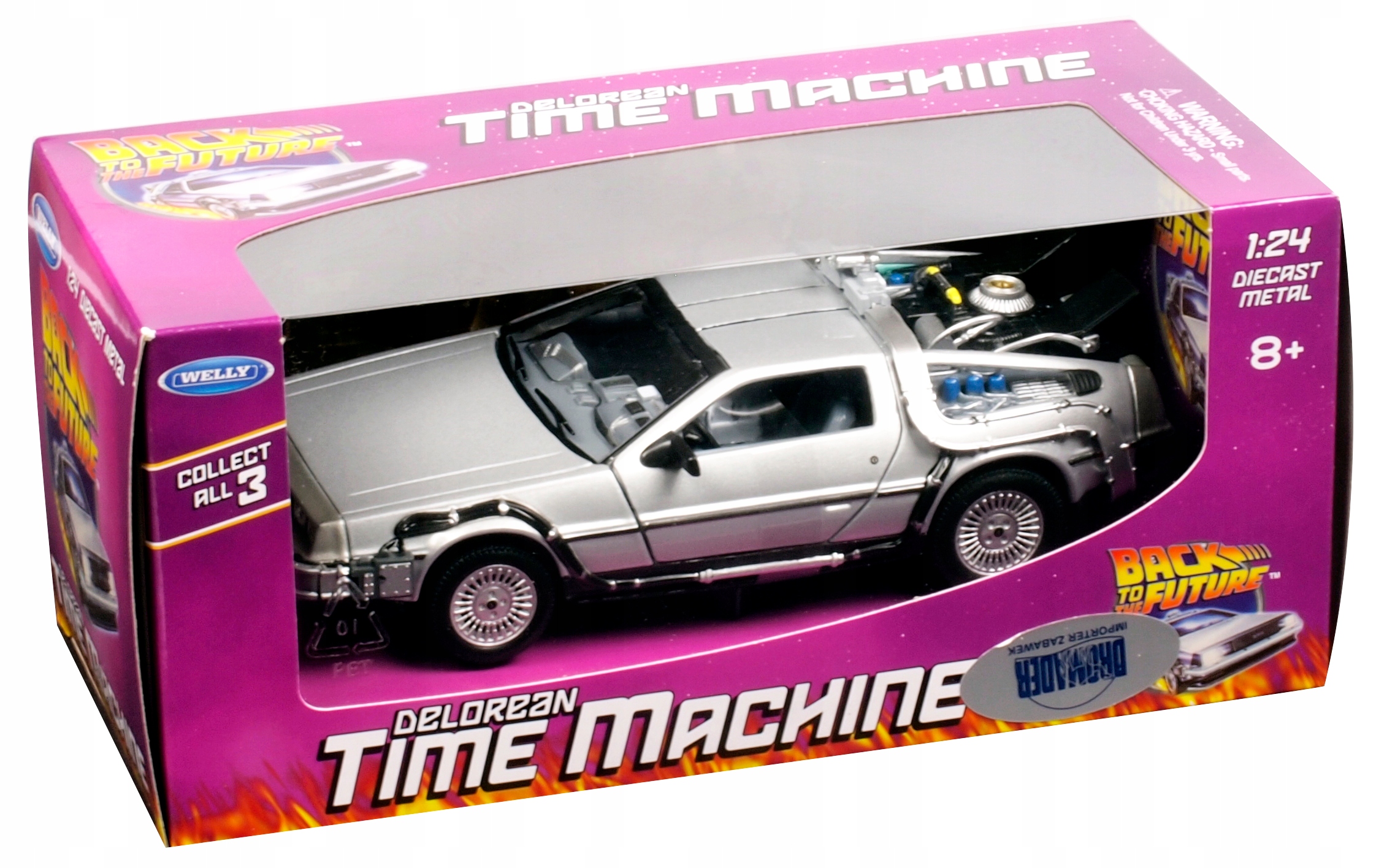 

Auto Metal DeLorean DMC-12 Powrót Do Przyszłości