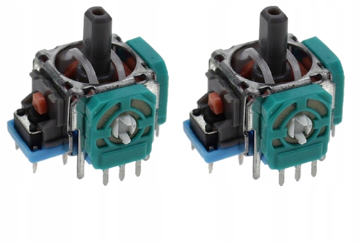 2x ANALOG MAGNETYCZNY HALL HALLA DO PADA PS4 PLAYSTATION 4 JOYSTICK DRĄŻEK