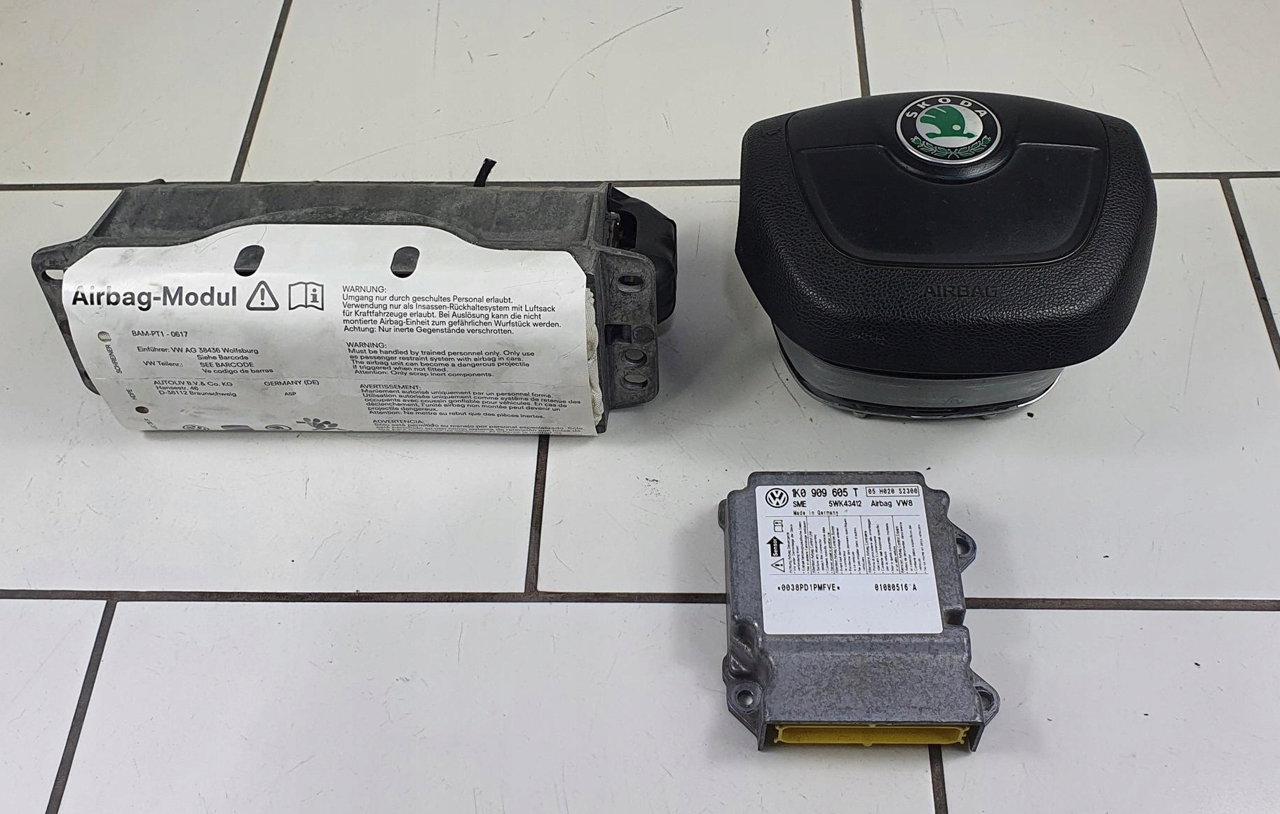 5J0880201K - OCTAVIA II LIFT ПОДУШКА ВОДІЯ ПАСАЖИРА КОМПЛЕКТ