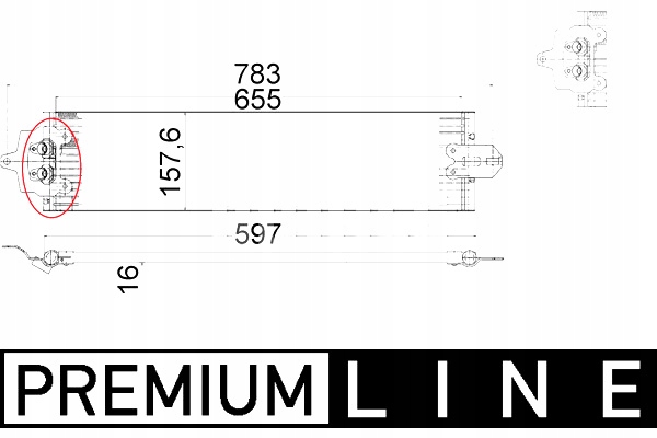 CHŁODNICA OLEJU AUDI Q7 PORSCHE CAYENNE VW TOUAREG 2.5D-6.0 Typ samochodu Samochody osobowe