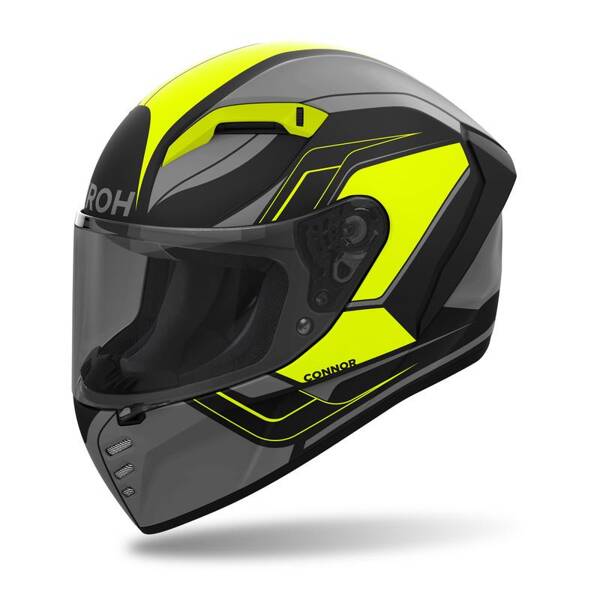 KASK MOTOCYKLOWY AIROH CONNOR DUNK YELLOW MATT XL Producent Airoh