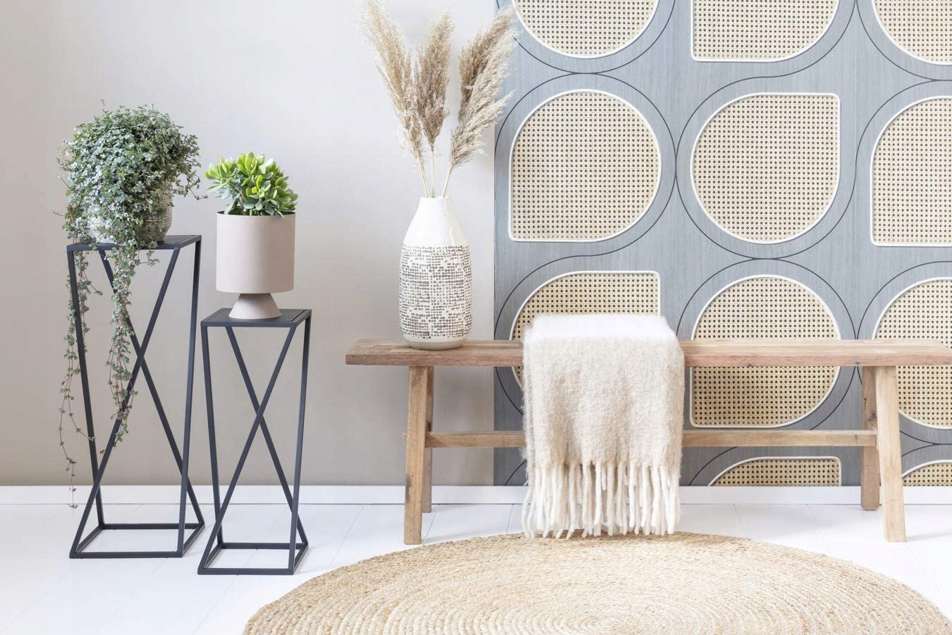 Zestaw 2 stojaków na rośliny LIFA LIVING 5BE11 Marka inna