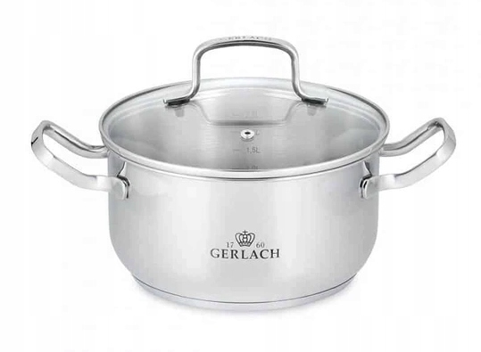 

Gerlach garnek z pokrywką Simple 2,5L 20cm