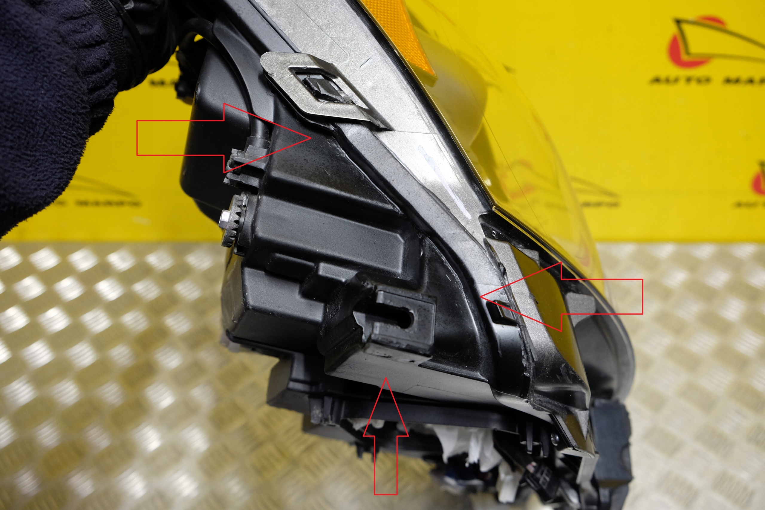 LEXUS LS LS460 2013-2017 REFLEKTOR LAMPA FULL LED R USA Strona zabudowy prawa