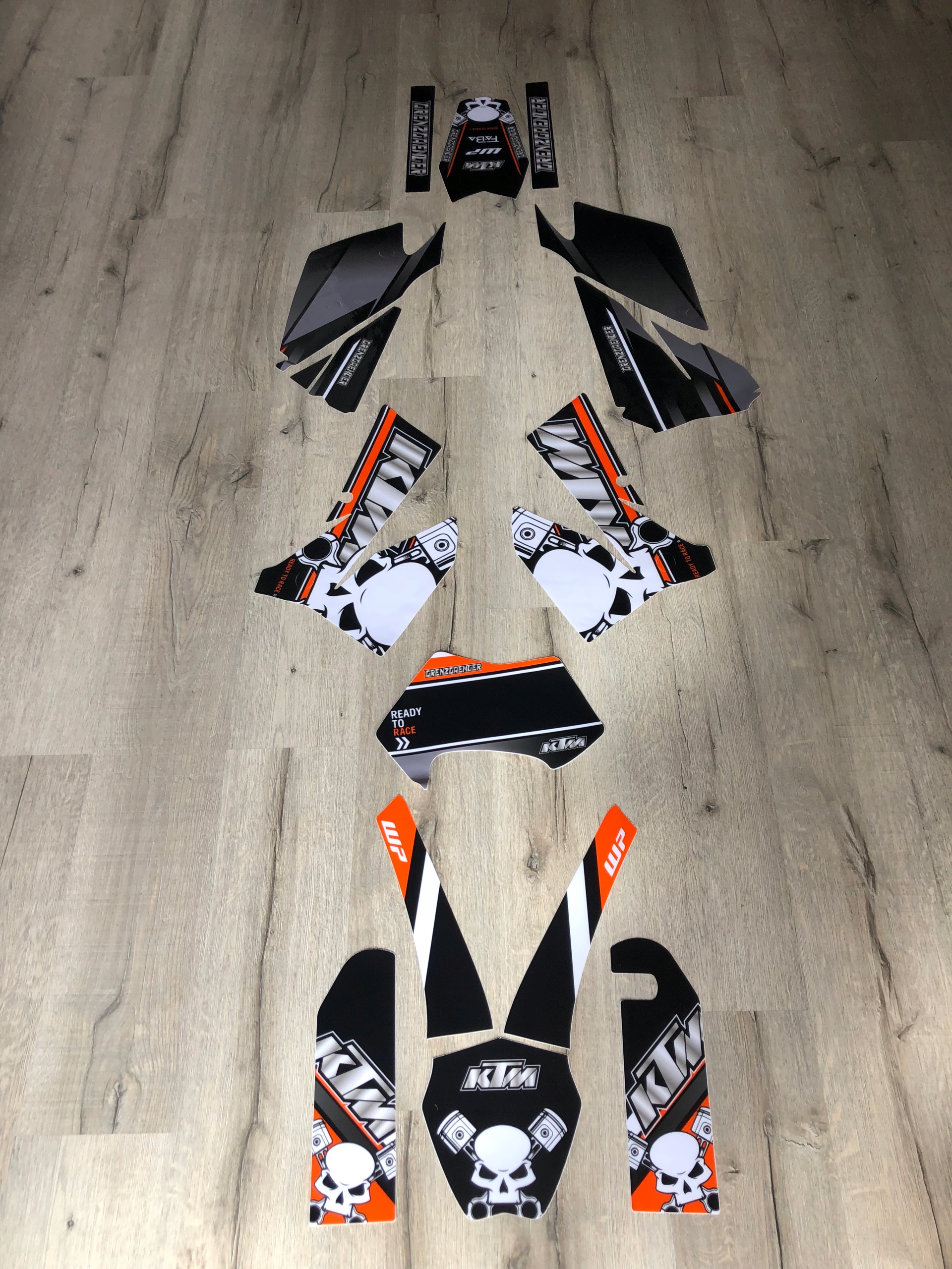 Ktm Exc Excf 05-07 dyha Bad Italia Cubamoto