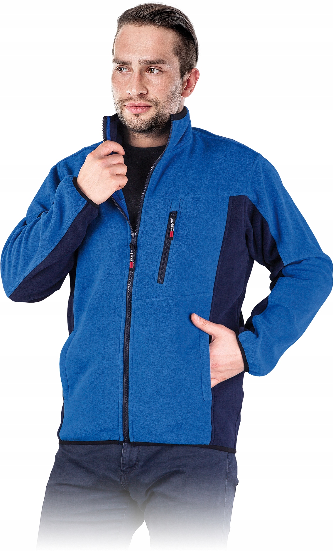 

Reis Bluza polarowa niebieska męska Twin roz. XL